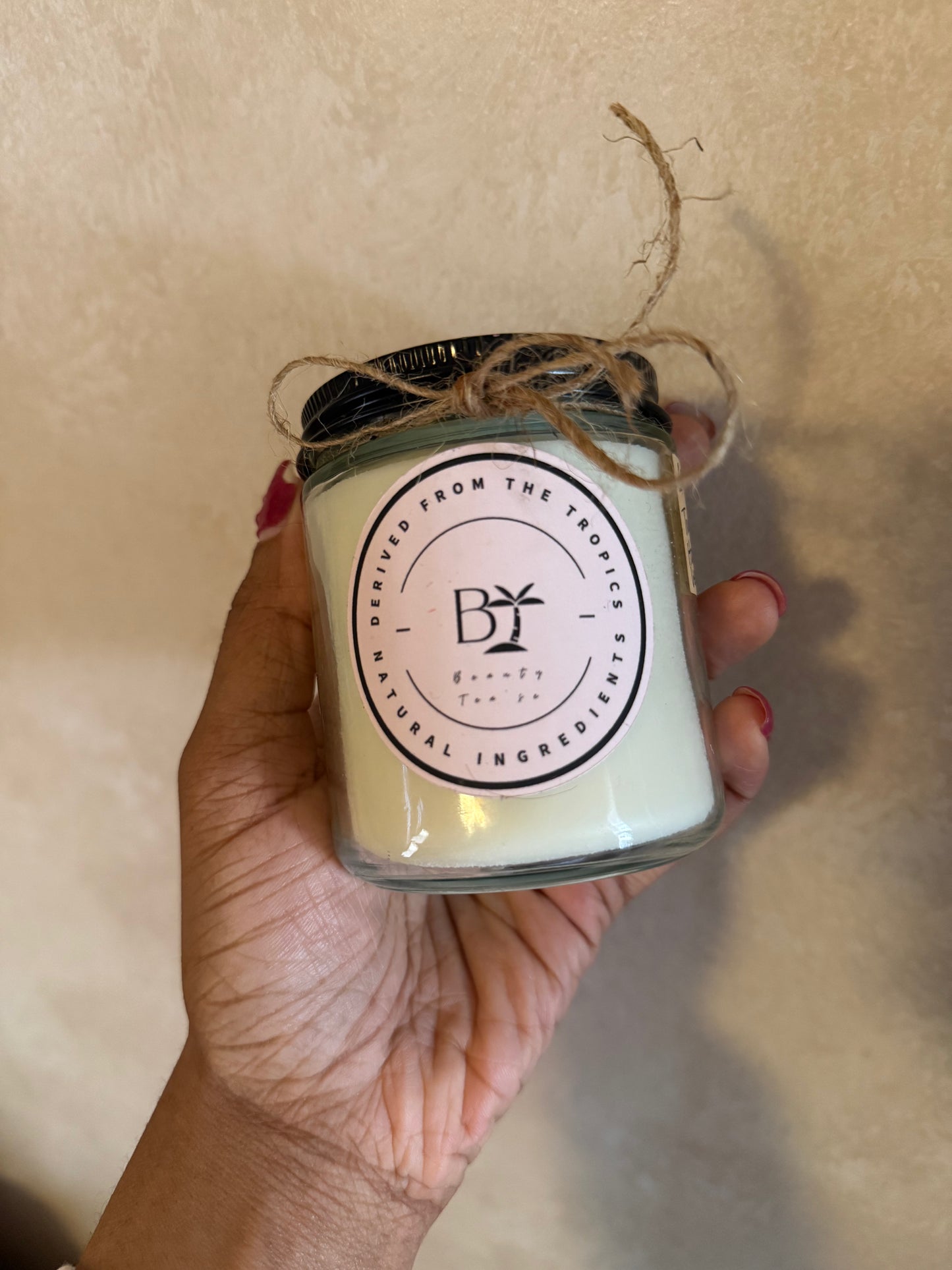 Beauty Tease Shop Tropical Natural Candle