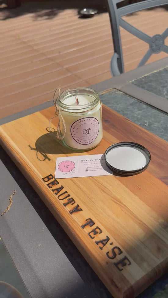 Beauty Tease Shop Tropical Natural Candle